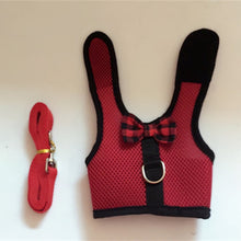 Load image into Gallery viewer, Rabbits Hamster Vest Harness With Leas Bunny  Mesh Chest Strap Harnesses Ferret Guinea Pig Small Animals Pet Accessories S/M/L 4